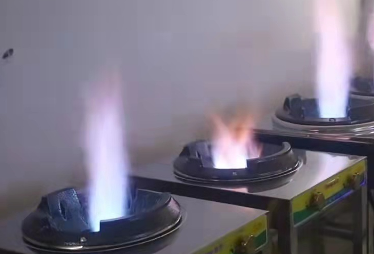 植物油燃料炉具猛火调试